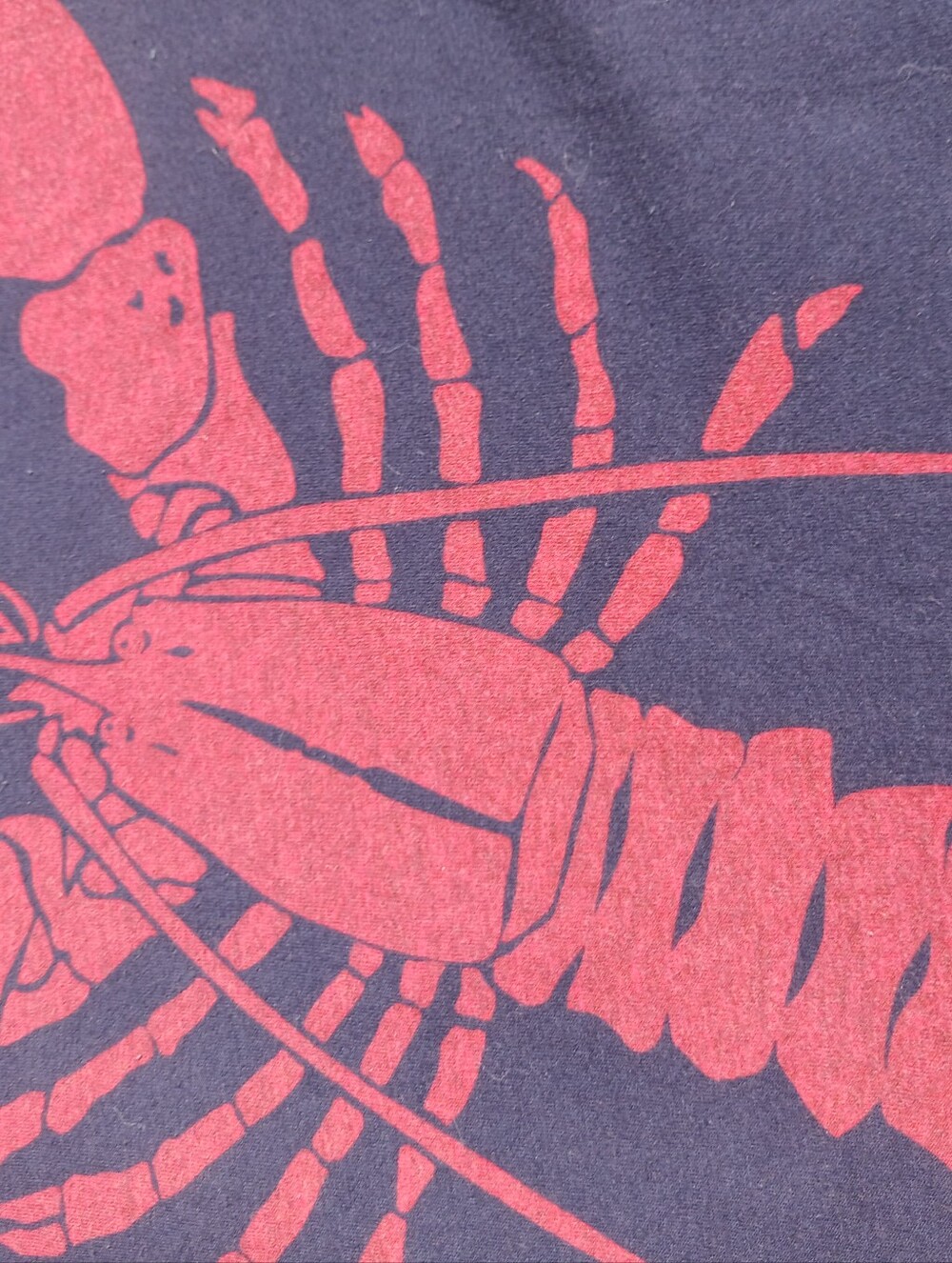 Womens Marushka Print Lobster Tee, Size XXL